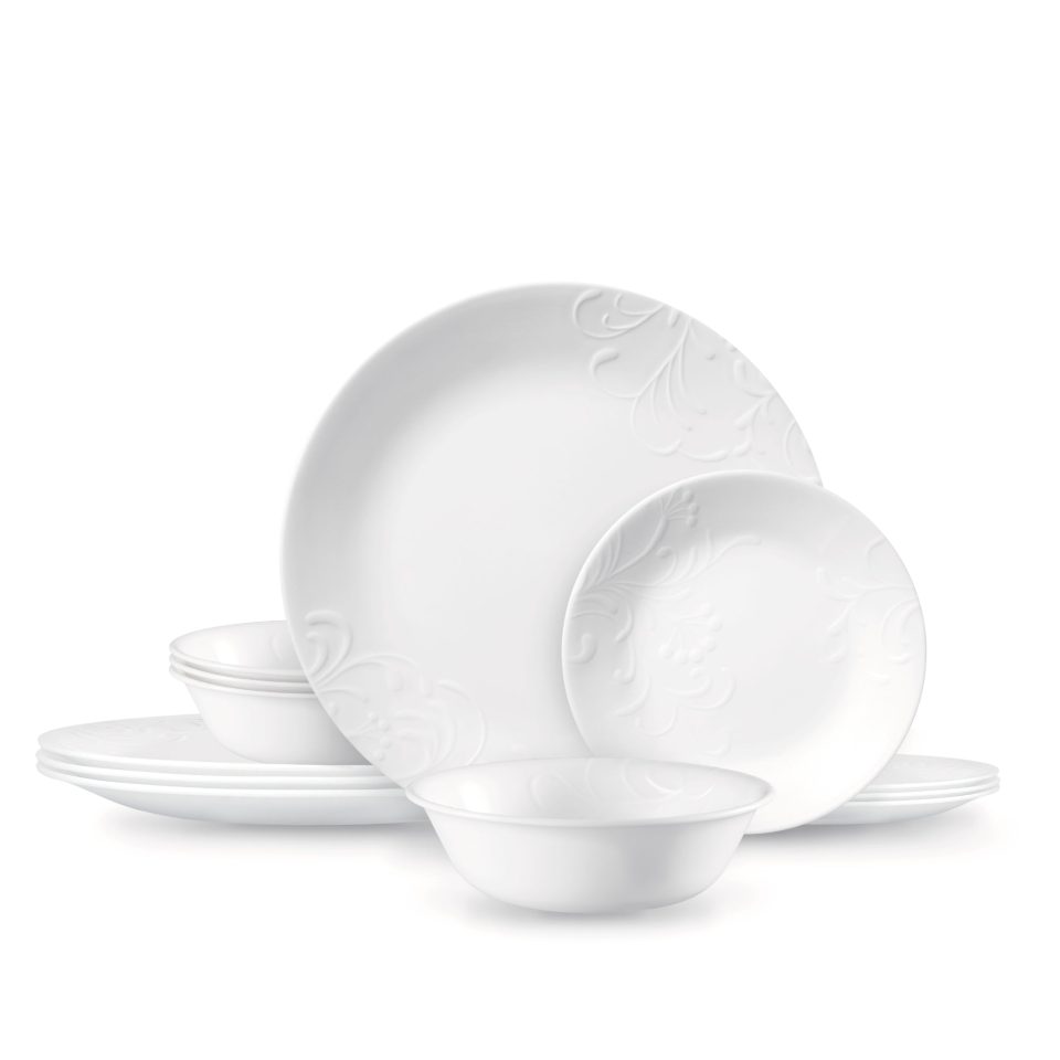Corelle® Madeline 12-piece Dinnerware Set, Service for 4