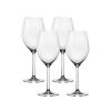 Ocean Glass Sondria White Wine Glasses (4-pieces), 14-ounce, Dishwasher Safe
