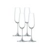 Ocean Glass Matera Champagne Flutes (4-Pieces), 7-ounce, dishwasher safe