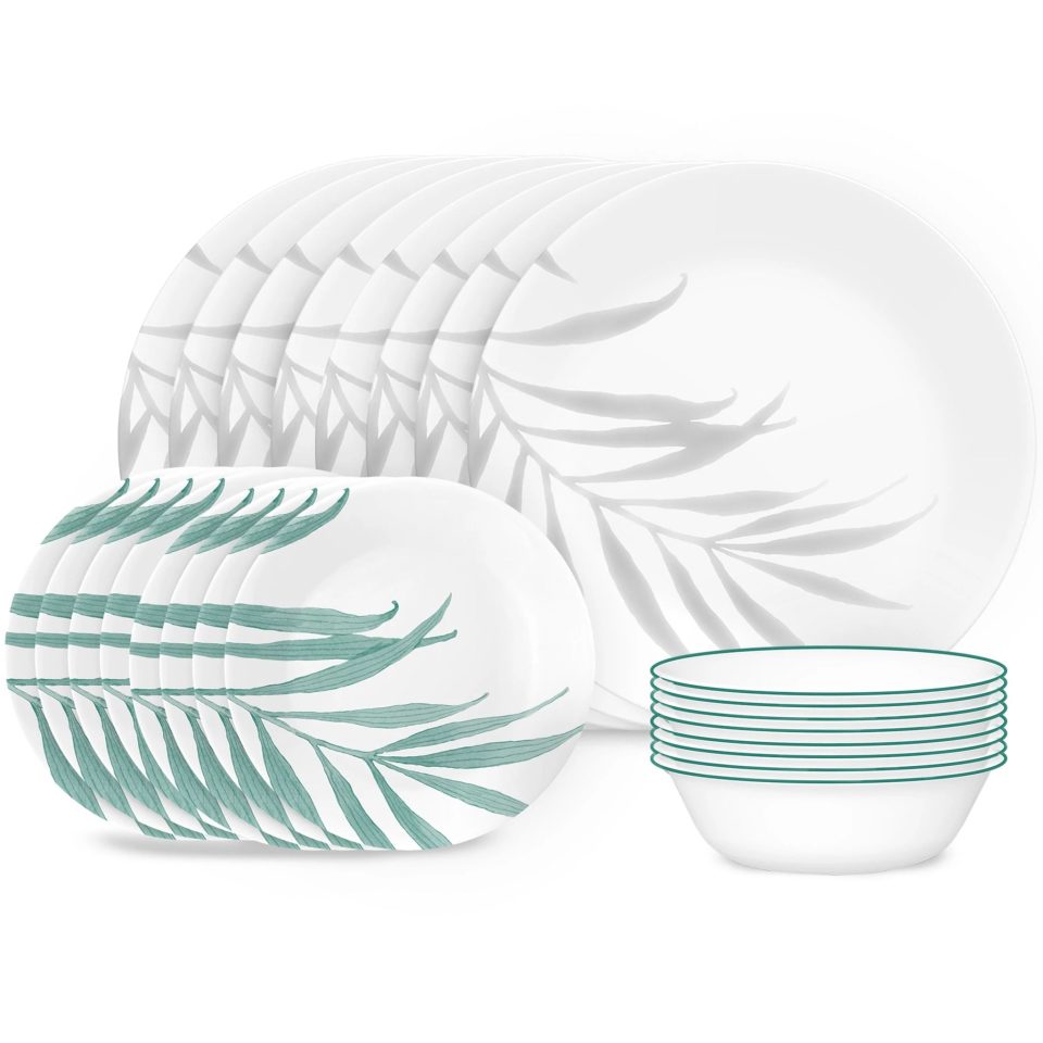 Corelle® Solar Print 18-piece Dinnerware Set, Service for 6, EXCLUSIVE