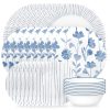 Corelle® Botanical Stripes 32-piece Dinnerware Set, Service for 8