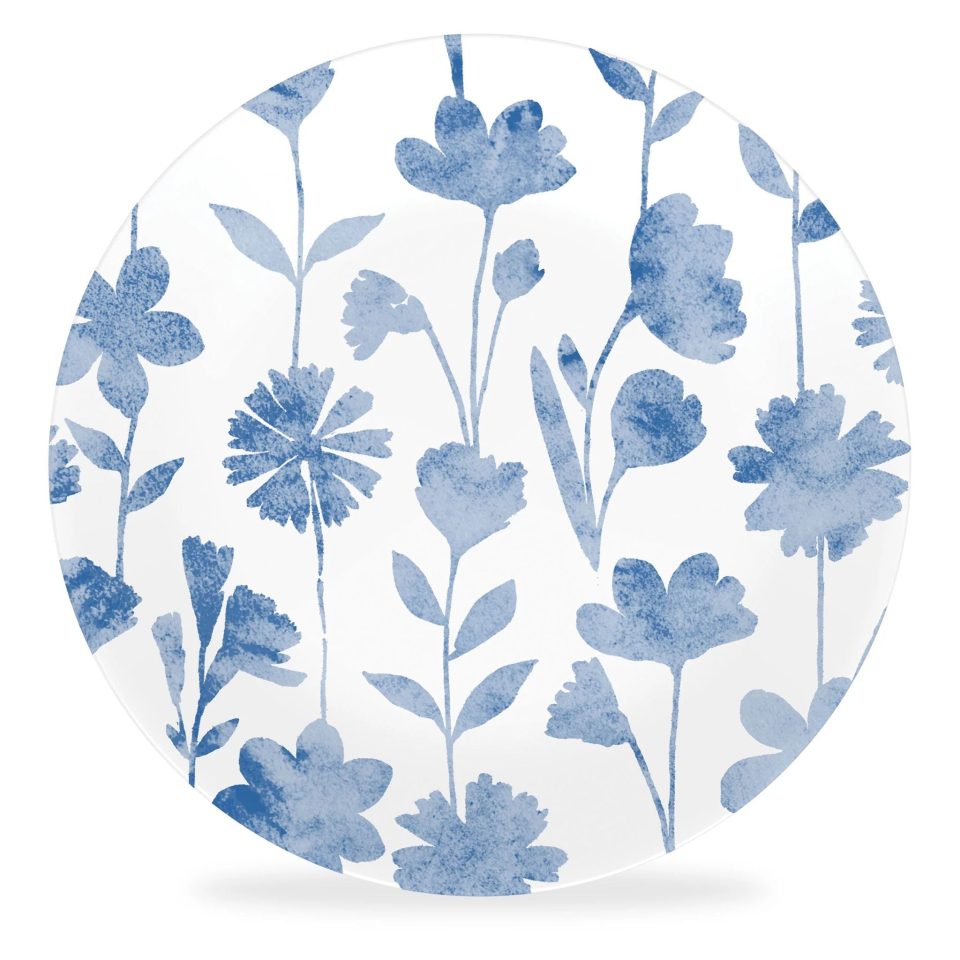 Corelle® Botanical Stripes 8.5" Salad Plate, Floral