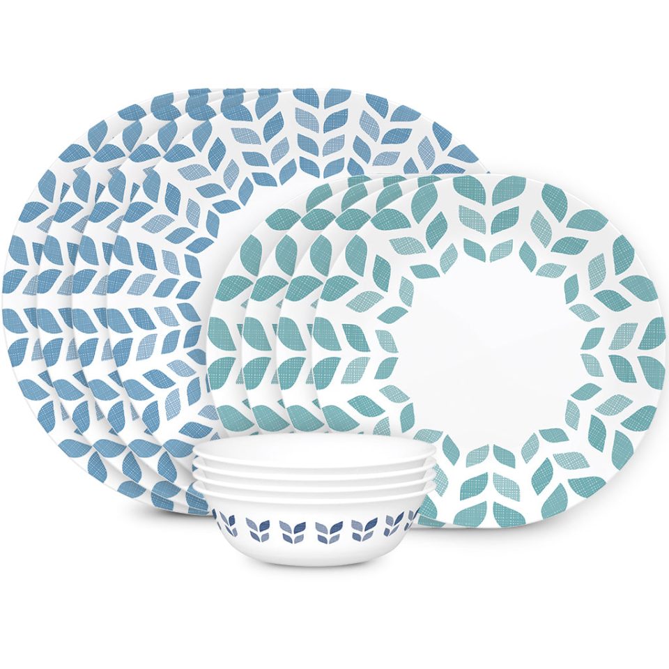 Corelle® Global Collection Northern Pines 12-piece Dinnerware Set, Service for 4
