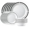 Corelle® Brasserie 18-piece Dinnerware Set, Service for 6