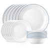 Corelle® Caspian Lace 18-piece Dinnerware Set, Service for 6