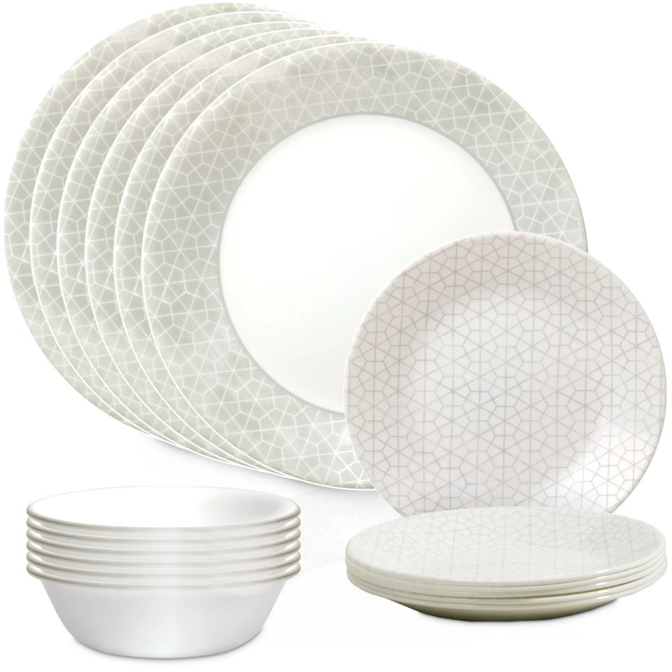 Corelle® Knox 18-piece Dinnerware Set, Service for 6