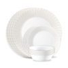 Corelle® Hushed Lines 12-piece Dinnerware Set, Service for 4