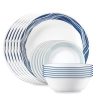 Corelle® Acadia 18-piece Dinnerware Set, Service for 6
