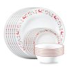 Corelle® Be Merry 18-pc Dinnerware Set, Service for 6