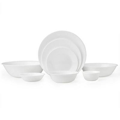 Corelle® Winter Frost White 50-piece Dinnerware Set, Service for 8, EXCLUSIVE